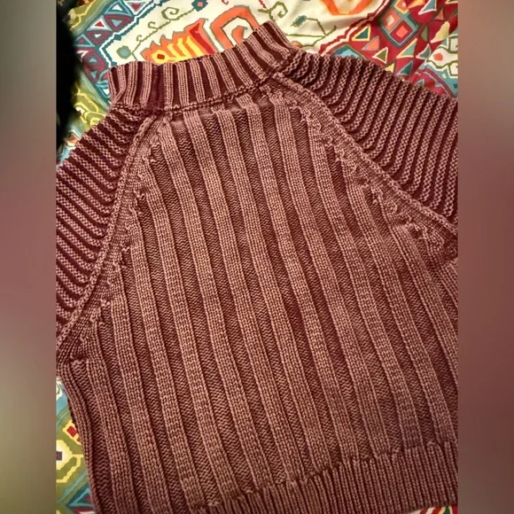 Free People Cozy Knit Turtleneck Sweater! - Picture 7 of 9